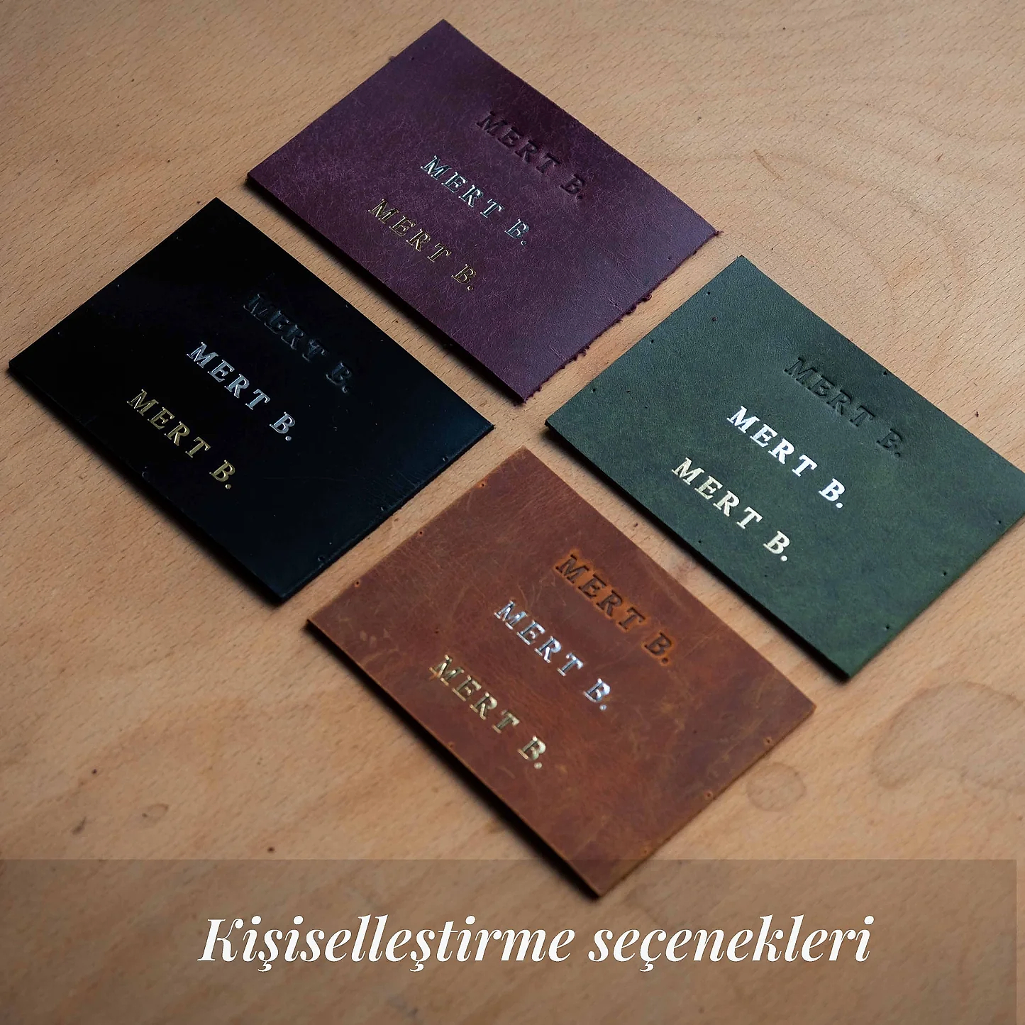 Deri Defter Büyük / Kendin Seç Yap (diy)