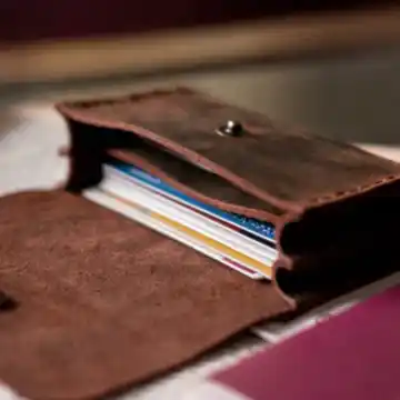 el yapımı deri cüzdan