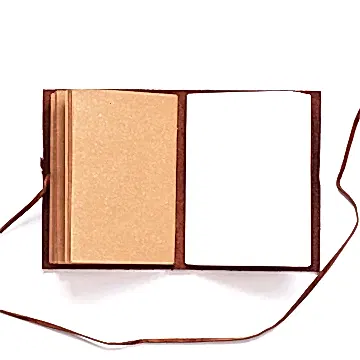 el yapımı deri defter