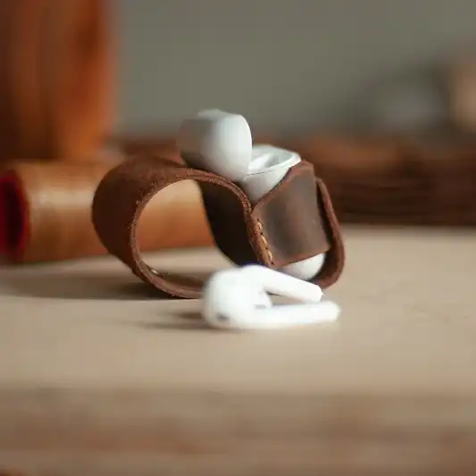 Apple airpods deri kılıf