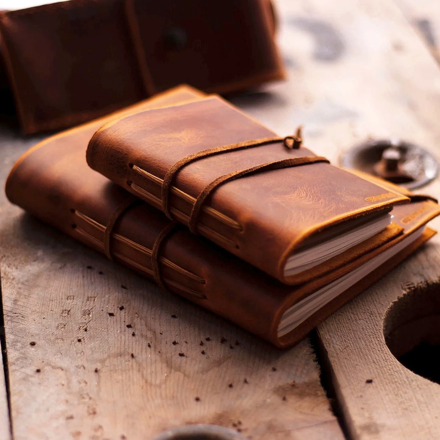 Deri Defter Büyük / Kendin Seç Yap (diy)